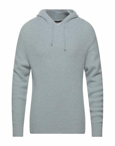 Officina 36 Man Sweater Light grey Acrylic, Polyamide, Mohair wool, Wool, Elastane Cover