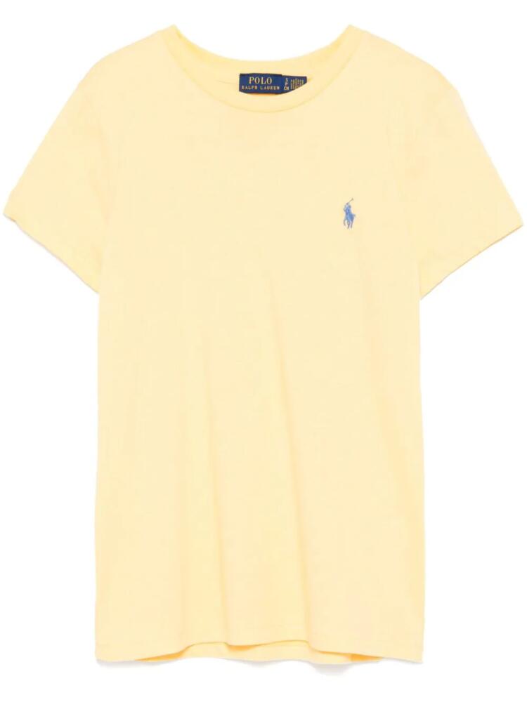 Polo Ralph Lauren Polo Pony-embroidered T-shirt - Yellow Cover