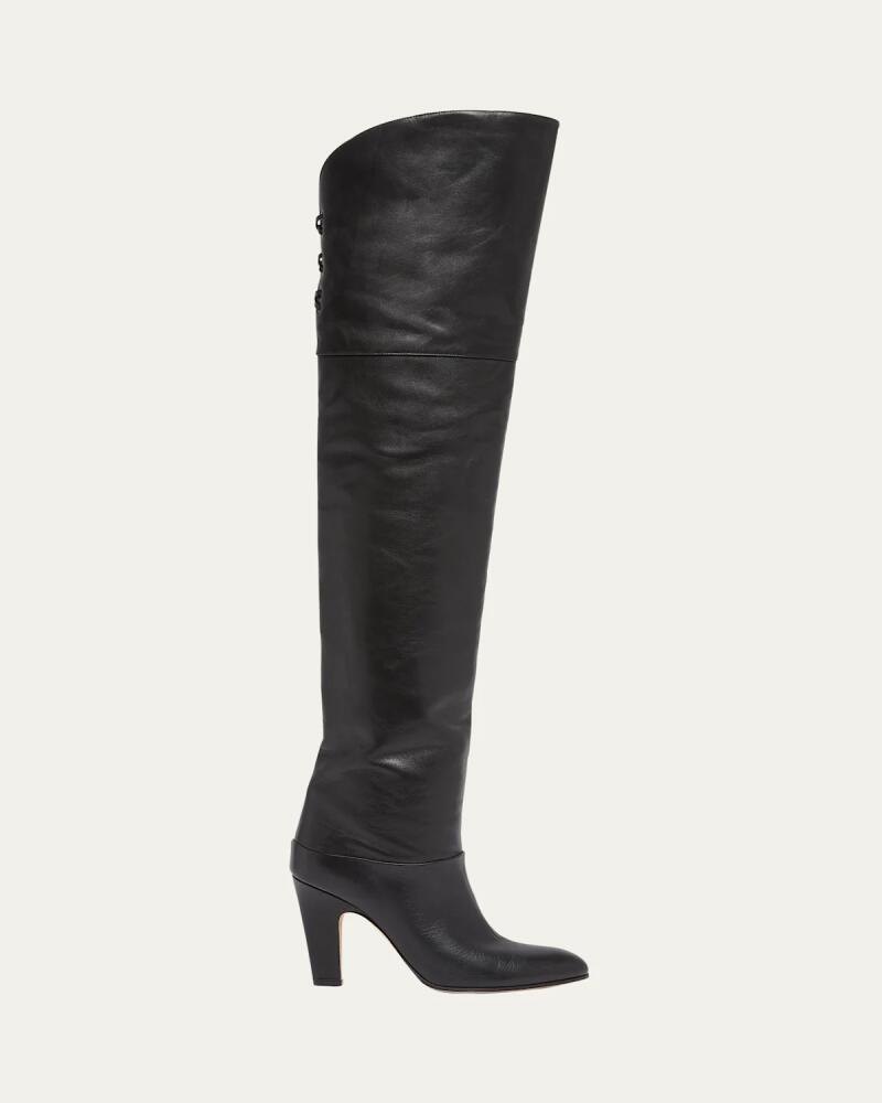 Chloe Eve Leather Over-The-Knee Boots Cover