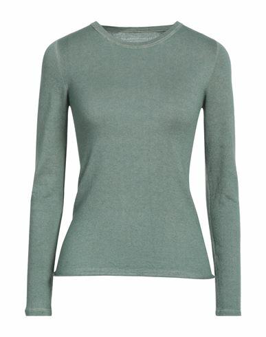 Majestic Filatures Woman Sweater Sage green Cashmere Cover