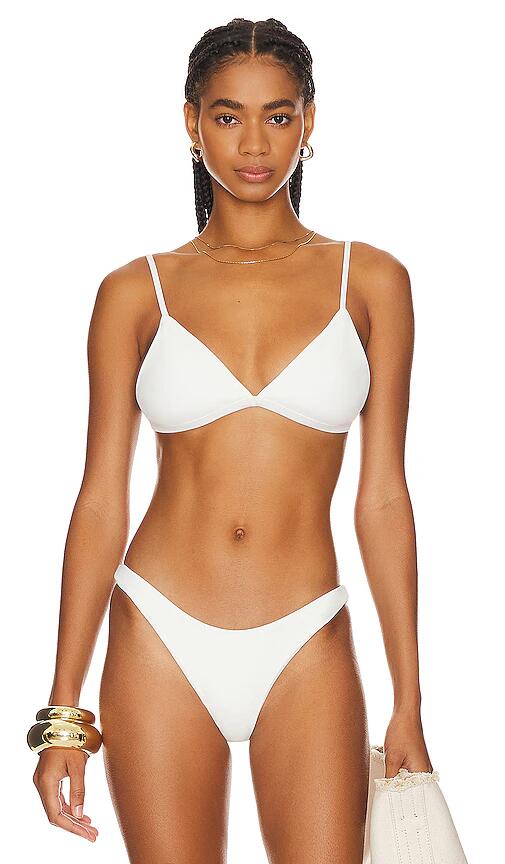 Anemos The Classic Bikini Top in White Cover