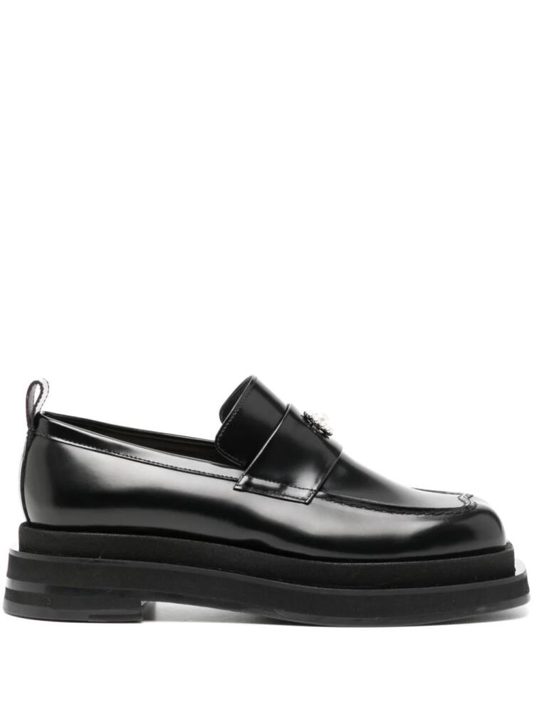 Simone Rocha Heart Toe Platform loafers - Black Cover