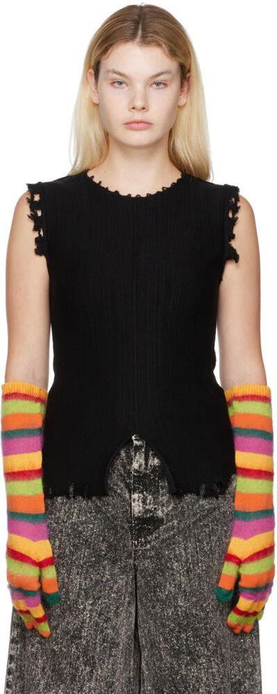 Marni Multicolor Striped Gloves Cover