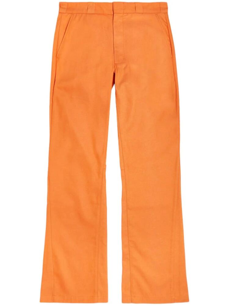 GALLERY DEPT. cotton-twill flared chinos - Orange Cover