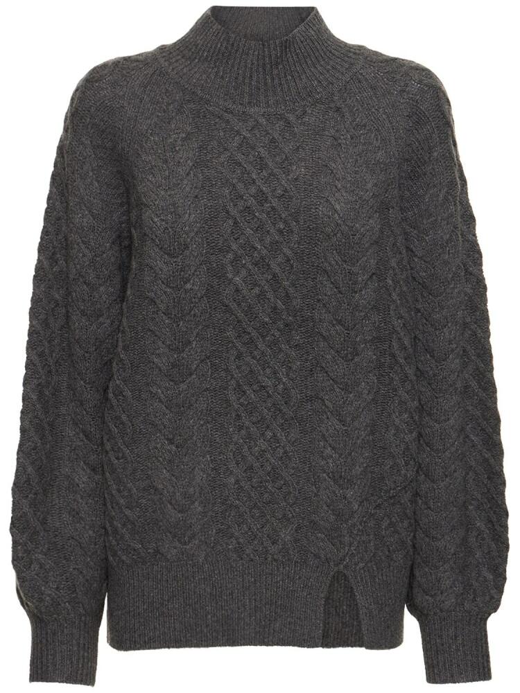 THE GARMENT Como Wool Blend Cable Knit Sweater Cover