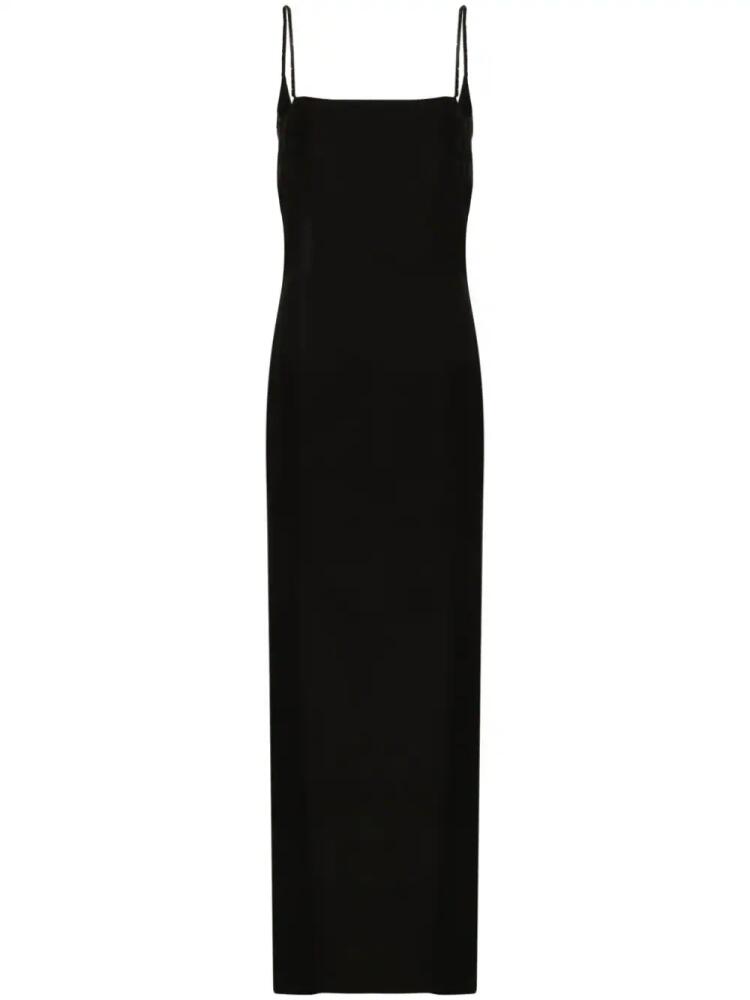 Gucci sleeveless low-back maxi dress - Black Cover