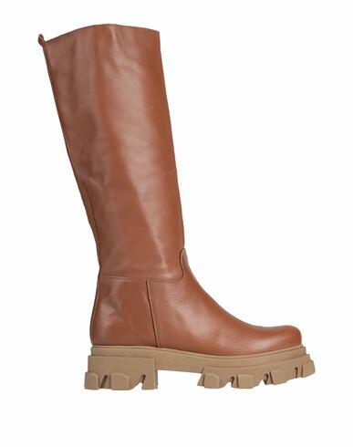 Geneve Woman Boot Tan Calfskin Cover