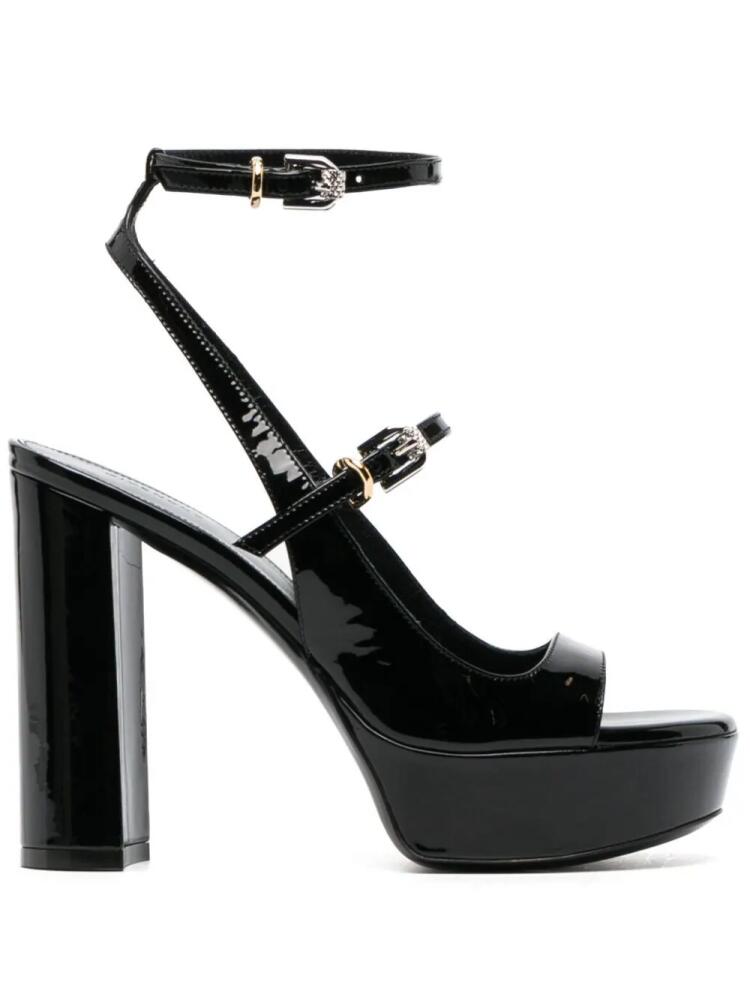 Givenchy Voyou 120mm block-heel sandals - Black Cover