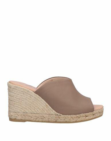 Gaimo Woman Espadrilles Dove grey Soft Leather Cover