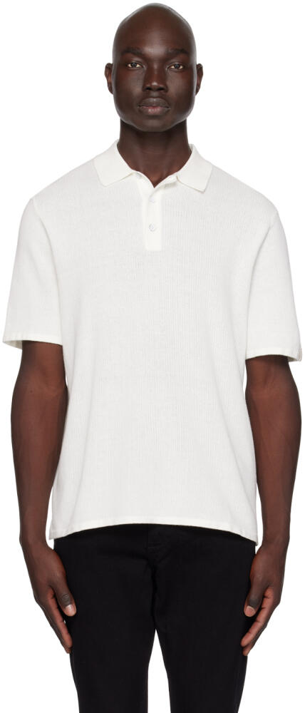 rag & bone Off-White Harvey Polo Cover