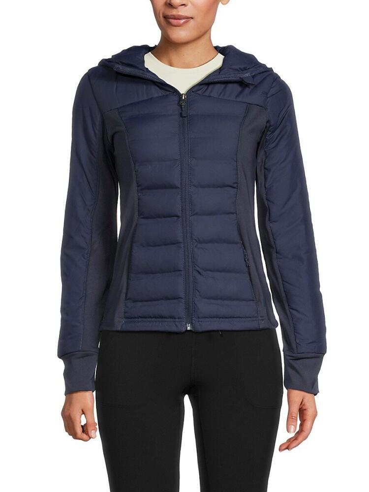 Avalanche Women's Dionne Hooded Puffer Jacket - Mood Indigo Cover