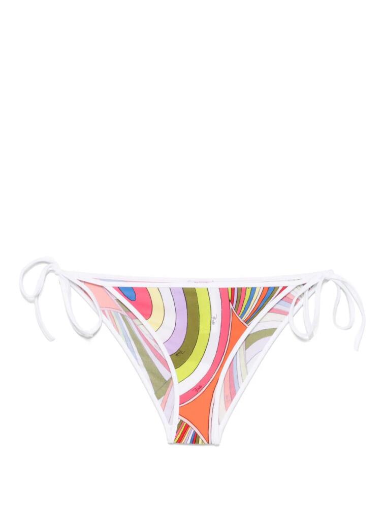 PUCCI Iride-print bikini briefs - Green Cover