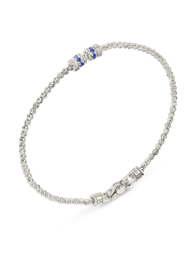 Officina Bernardi 18kt white gold Moon sapphire bracelet - Silver Cover