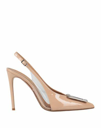 J. a.p. Jose Antonio Pereira Woman Pumps Blush Leather, Plastic Cover