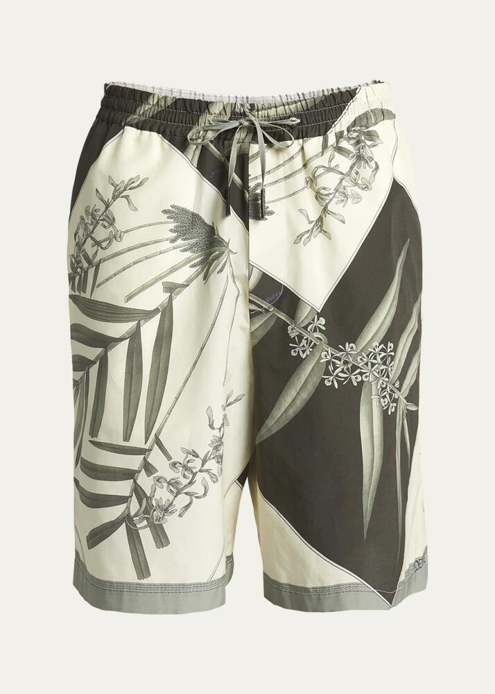 Loewe Men's Botanic Printed Shorts Cover