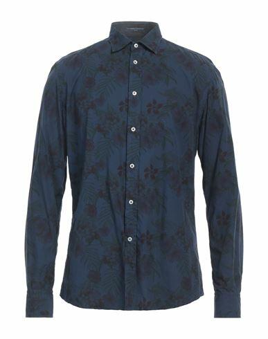 B. d.baggies Man Shirt Navy blue Cotton Cover