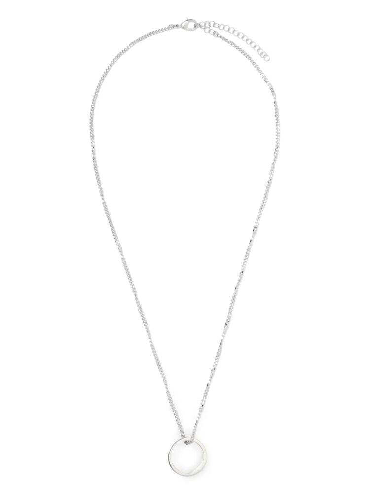 MM6 Maison Margiela Numeric Minimal Signature necklace - Silver Cover