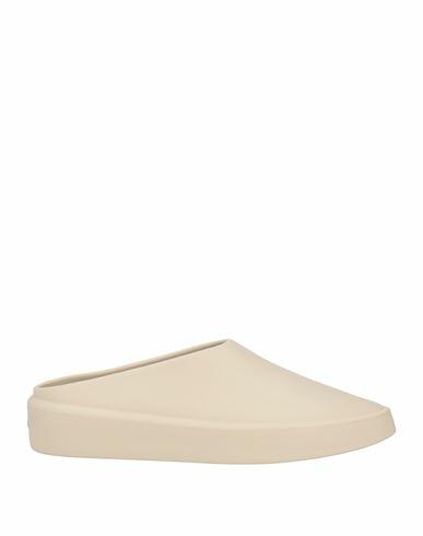 Fear Of God Man Mules & Clogs Beige Rubber Cover