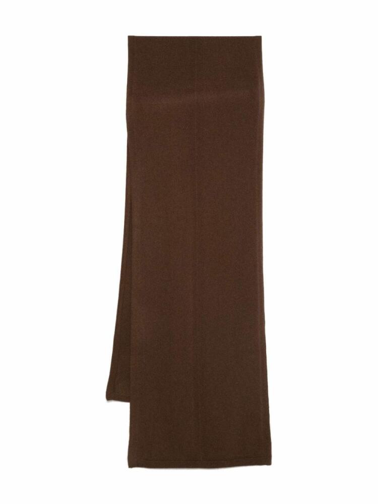 JOSEPH cashmere scarf - Brown Cover