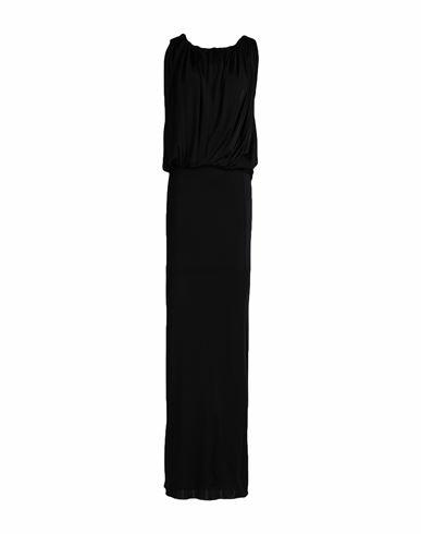 Saint Laurent Woman Maxi dress Black Viscose Cover