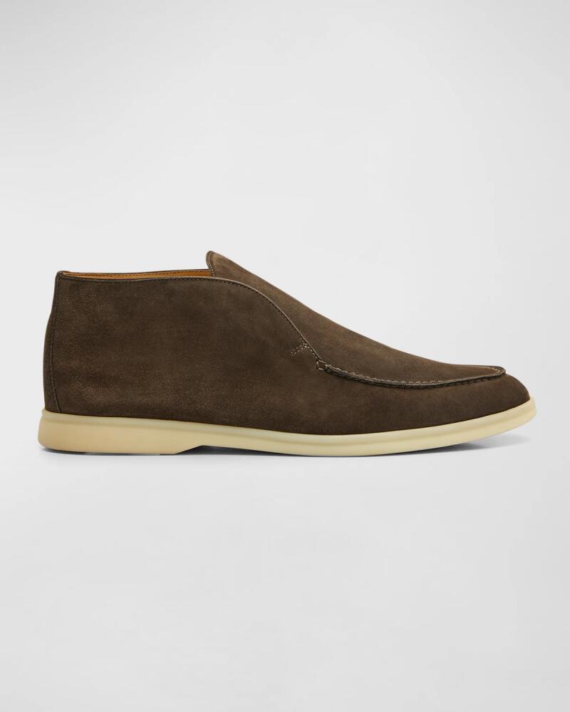 Loro Piana Men's Open Walk Suede Chukka Boots Cover