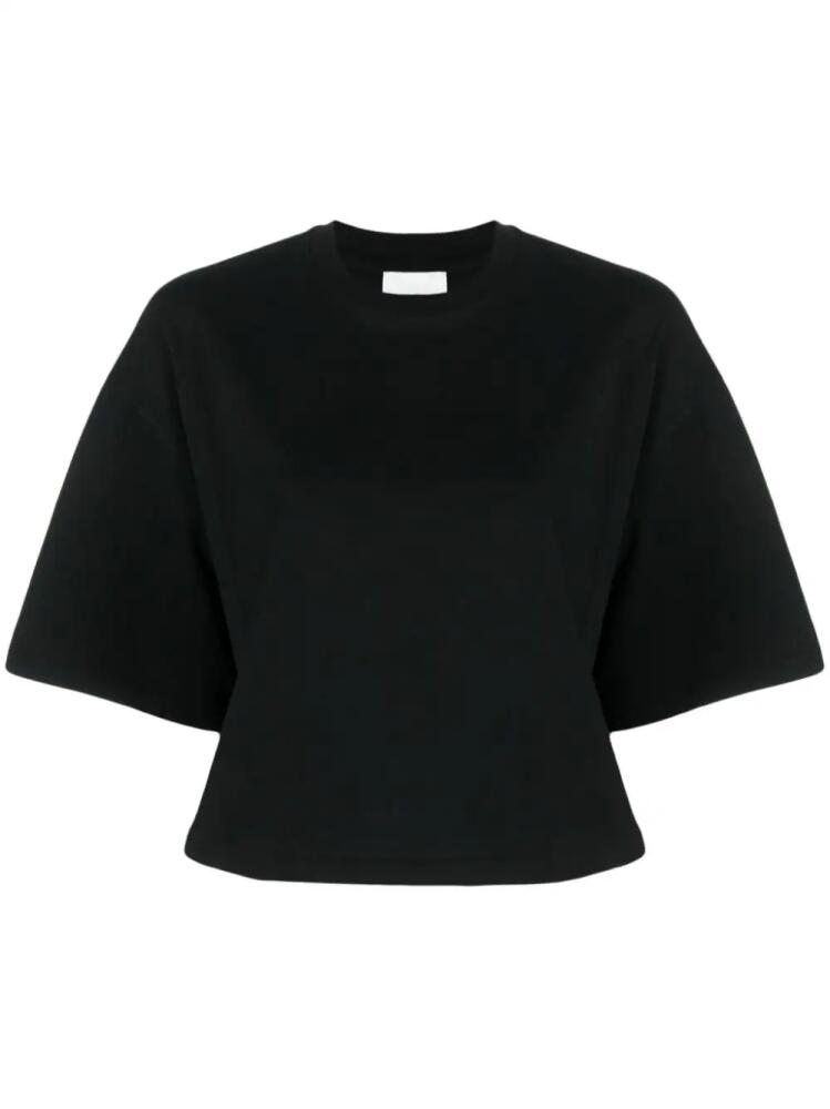 Haikure logo-print cotton T-shirt - Black Cover