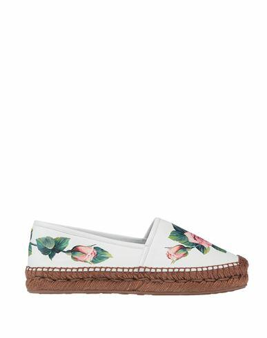 Dolce & gabbana Woman Espadrilles White Lambskin Cover