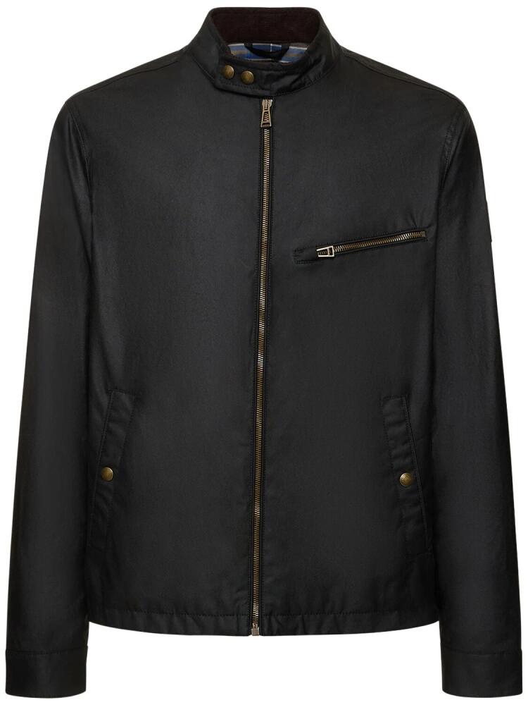 BELSTAFF Walkham Waxed Cotton Biker Jacket Cover