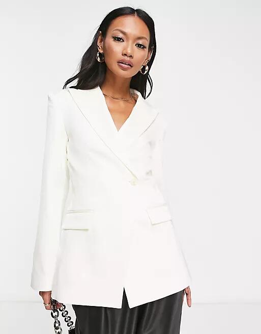 & Other Stories fitted blazer in white - part of a set Cover