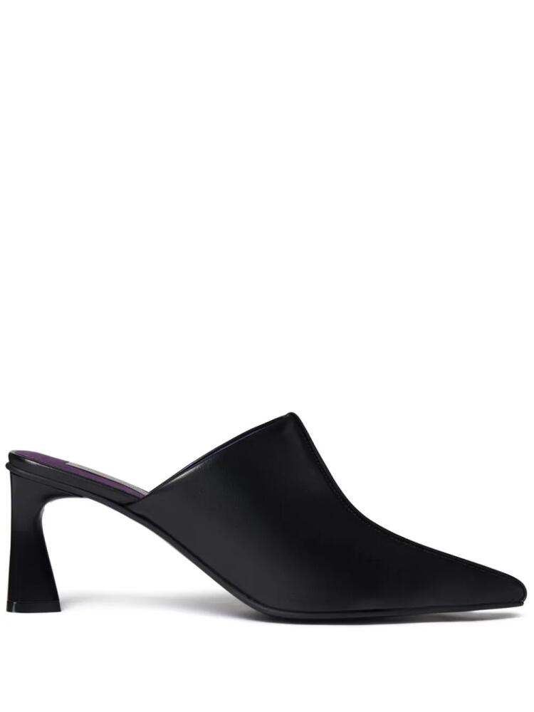 Stella McCartney Elsa 70mm pointed-toe mules - Black Cover