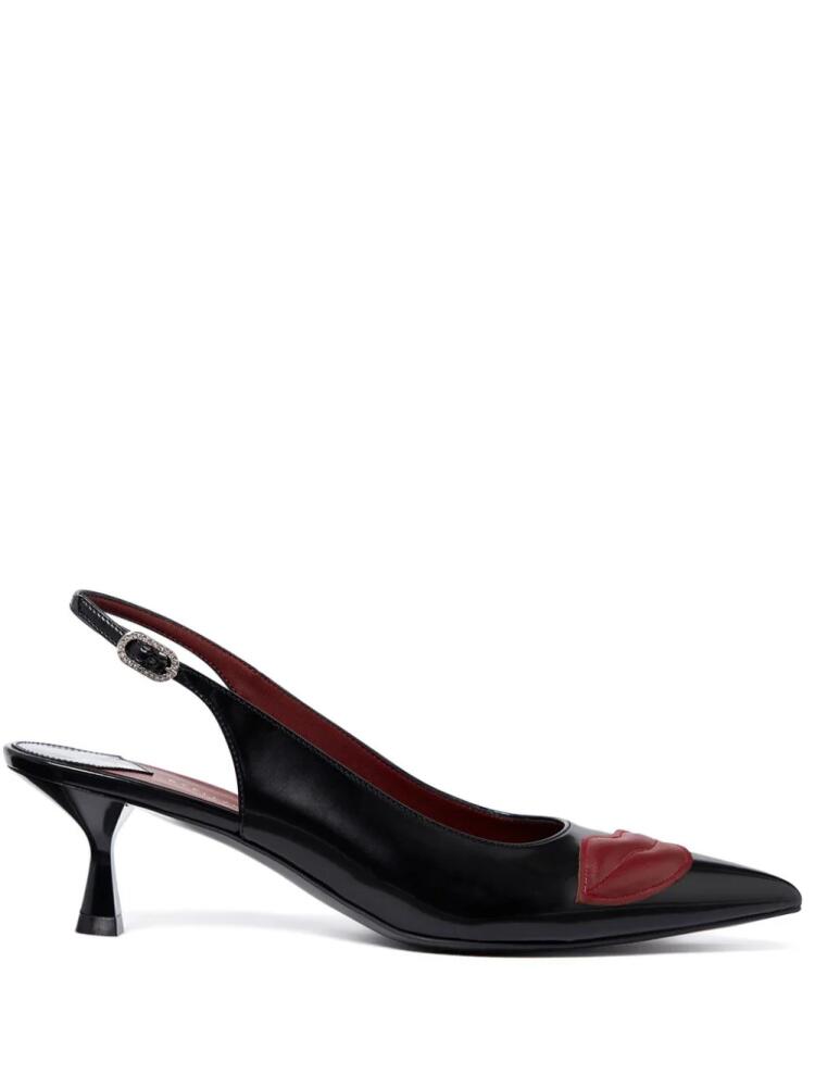 Stella McCartney 50mm Elsa slingback pumps - Black Cover