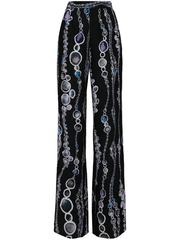 Saiid Kobeisy Canton straight-leg trousers - Blue Cover