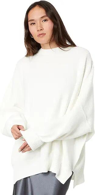 Free People Easy Street Tunic (White) Women's Sweatshirt Cover