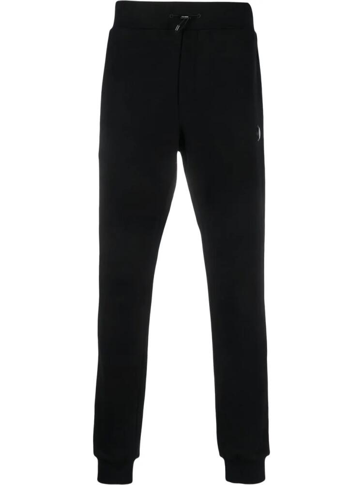 Plein Sport logo-patch track pants - Black Cover