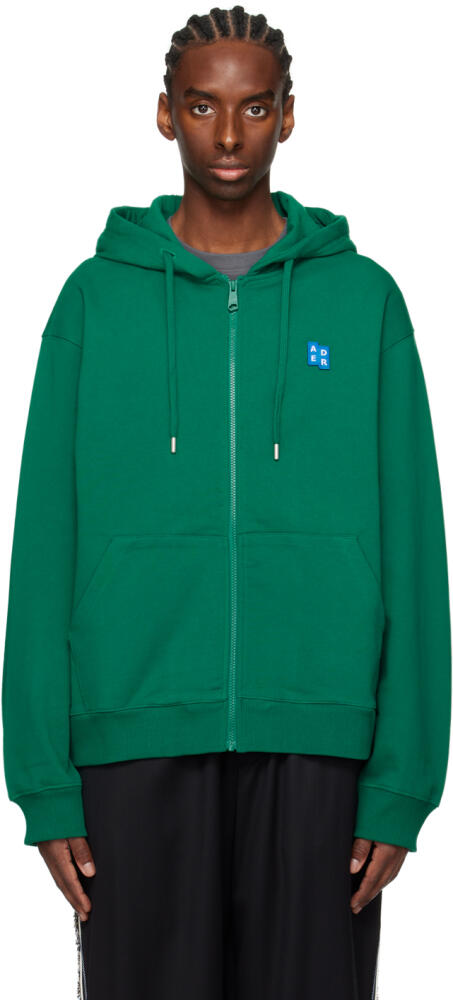 ADER error Green Significant Zip Hoodie Cover