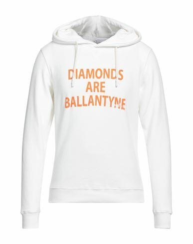 Ballantyne Man Sweatshirt White Cotton Cover