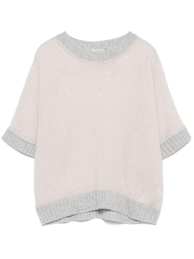 Peserico metallic sweater - Neutrals Cover