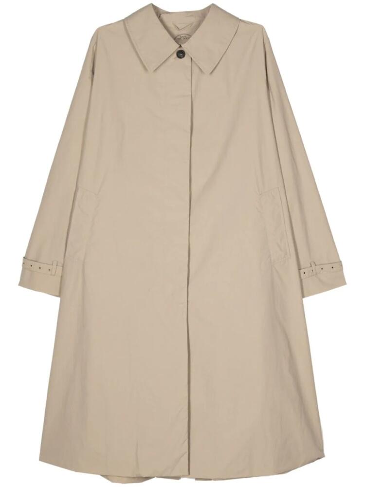 Save The Duck Gilda buttoned-up trench coat - Neutrals Cover