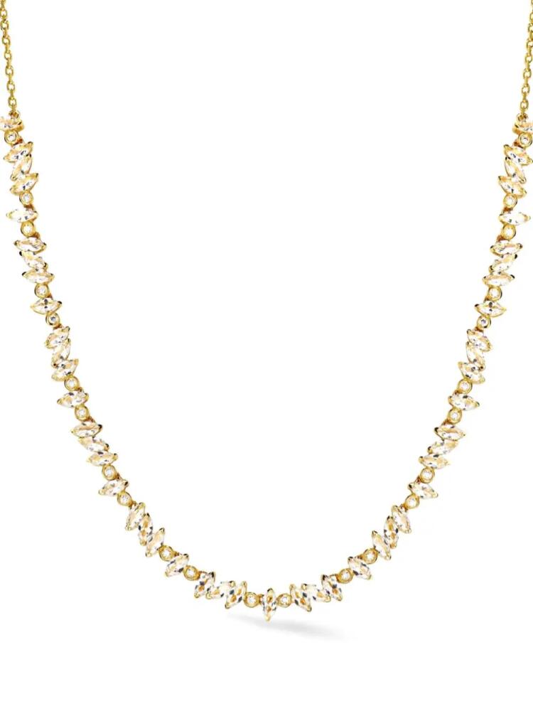 Lark & Berry 14kt gold Veto diamond and sapphire necklace Cover