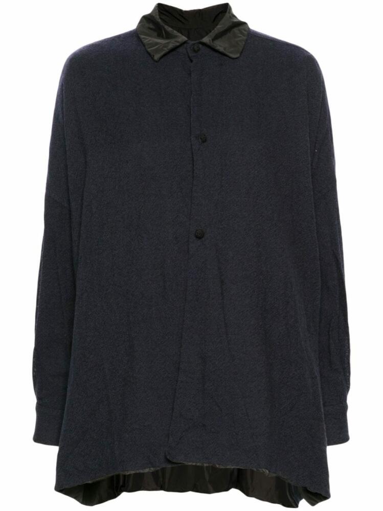 Daniela Gregis reversible shirt jacket - Black Cover