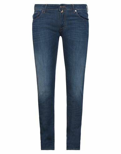 Incotex Man Jeans Blue Cotton, Viscose, Polyester, Elastane Cover