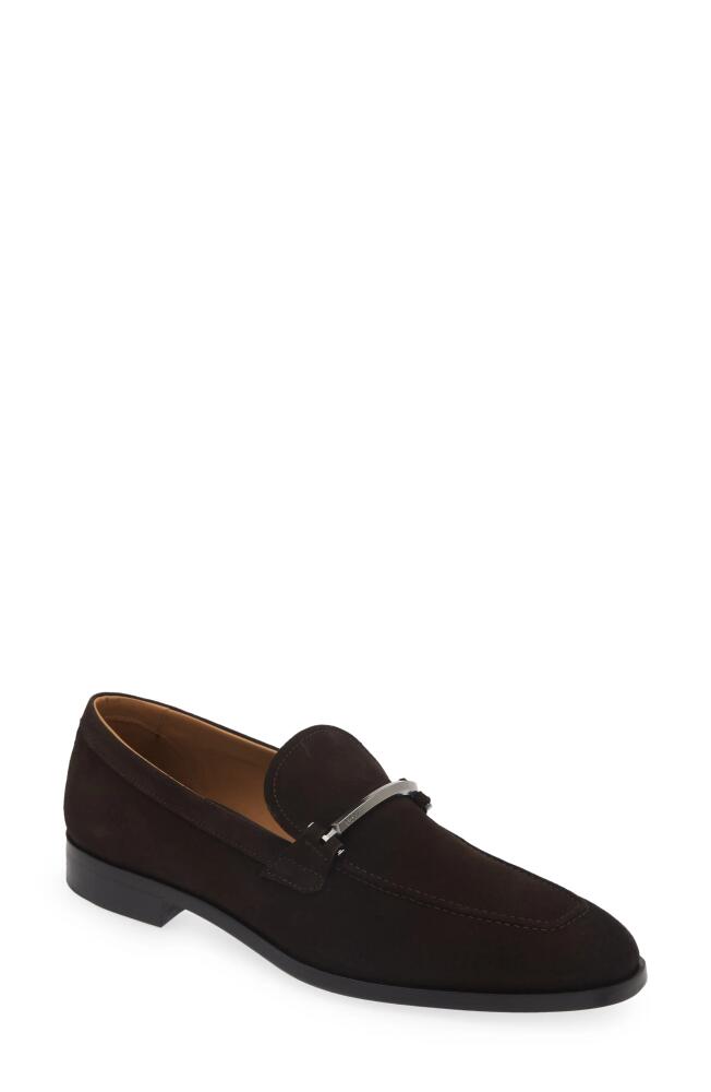 BOSS Lisbon Bit Loafer in Dark Brown Cover