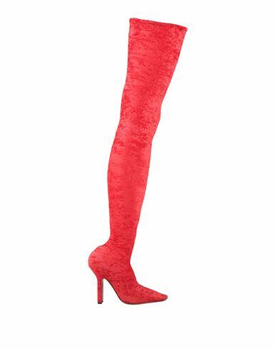 Vetements Woman Boot Red Textile fibers Cover