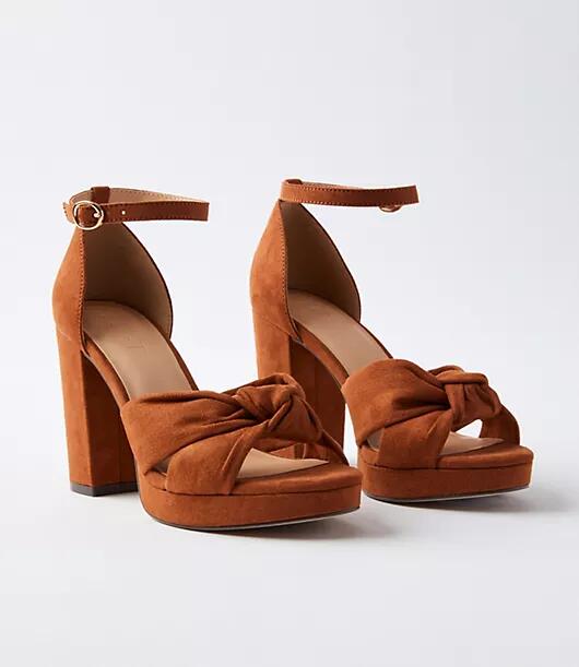 Loft Knotted Platform Heels Cover