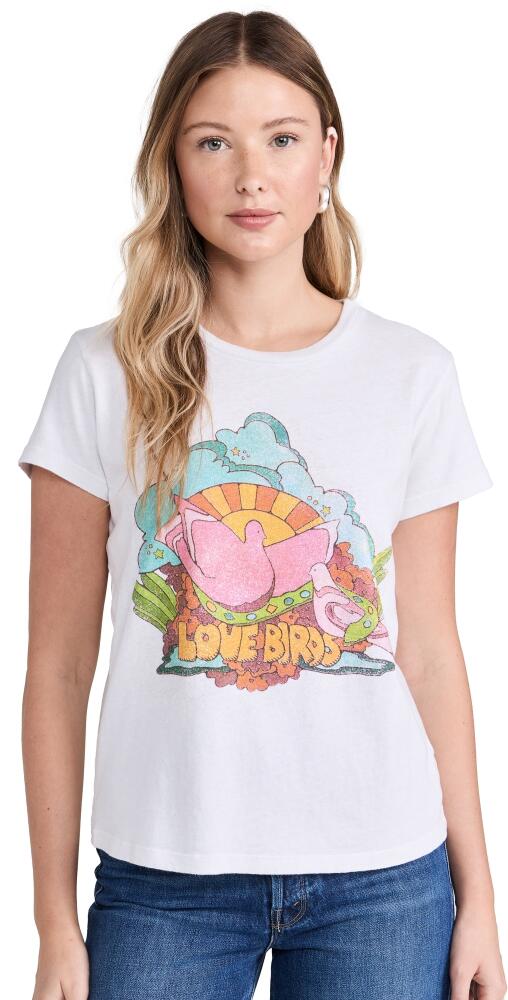 MOTHER The Boxy Goodie Goodie Tee Love Birds Cover