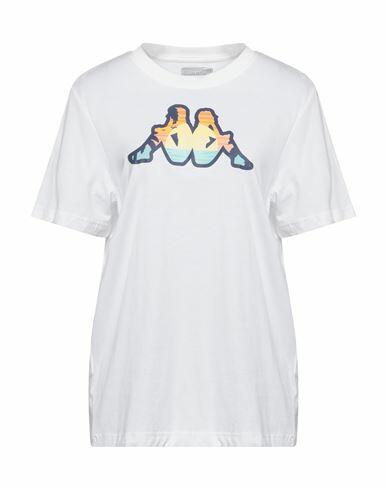 Kappa Woman T-shirt White Cotton Cover