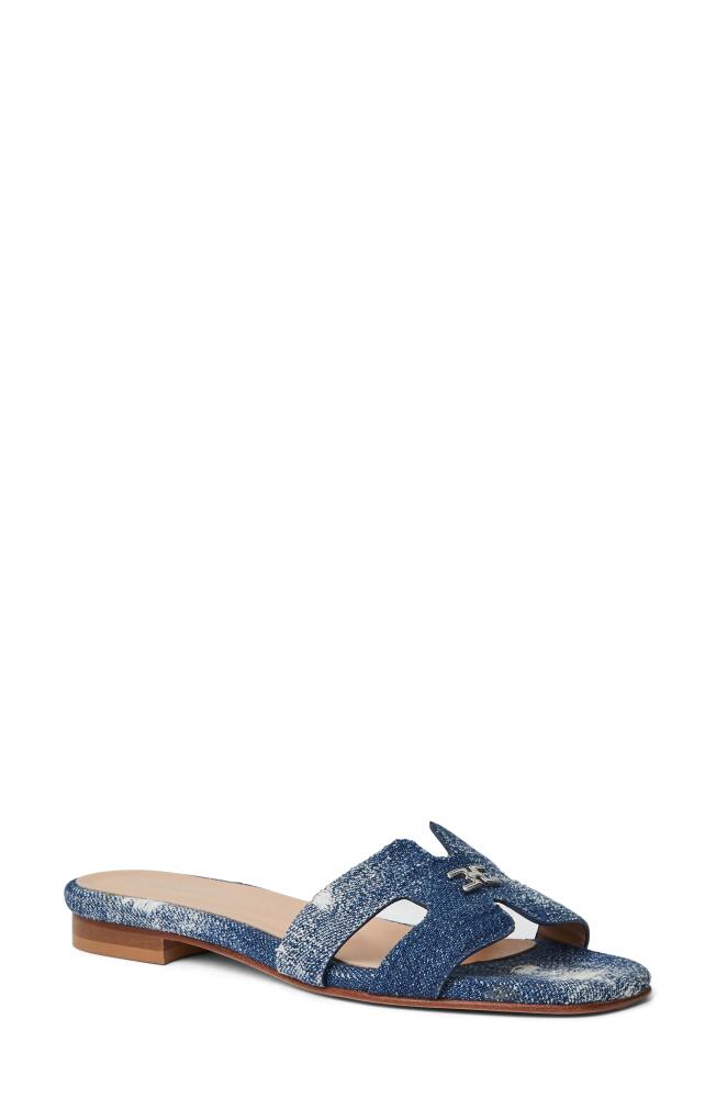 Bruno Magli Fina Slide Sandal in Denim Cover