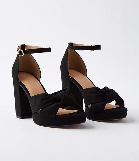 Loft Knotted Platform Heels Cover