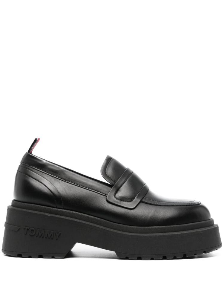 Tommy Jeans Ava leather loafers - Black Cover