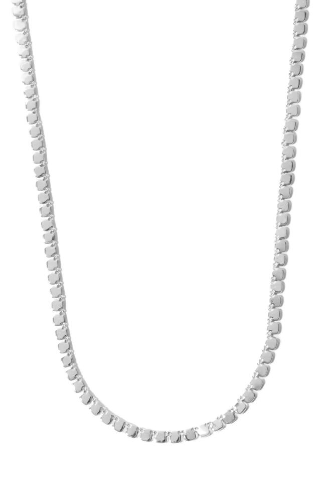 MIRANDA FRYE Nicole Link Necklace in Silver Cover